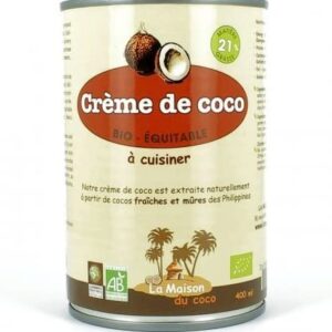 Creme de coco 21% bio