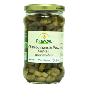 Champignons de Paris eminces 315ml – Primeal